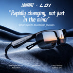 LinkMejor L01 Smart bluetooth 5.4 Sports Glasses Support bluetooth Call ENC Noise Canceling Open Ear Audio UV Protection Voice Assistant 34g Lightweight Smart Audio Glasses