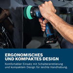 LinkMejor 12V-77 for BOSCH Cordless Random Orbital Sander 12V Brushless Motor 77mm Sanding Disc Professional Sanding Tool Woodworking Auto Refinishing