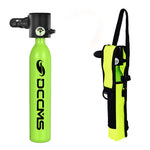LinkMejor 0.5L Mini Scuba Tank for Recreational Diving Scuba Cylinder Oxygen Tank Support 5-10Minutes Scuba Divingfor Underwater