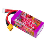 LinkMejor GNB HV 14.8V 1730mAh 4S1P 160C LiPo Battery XT60 Plug for GEPRC MARK5 iFlight Nazgul5 FPV Racing Drones