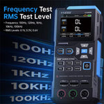 LinkMejor LC1020E Handheld LCR Bridge Tester 100Hz to 100kHz Precision Frequency Auto Calibration Dual Parameter Display USB Type-C Accurate Capacitance Resistance Inductance Measurement Tool