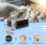 ZL7802D Digital Temperature Humidity Controller Dual LED Display NTC Sensor PID Control Safety Alarm IP65 Proof for Egg Incubator Greenhouse Wine Cellar