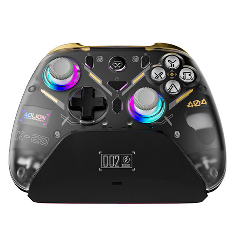 LinkMejor AL-K20 Tri-mode Wireless Gaming Controller with Hall Joystick and Hall Triggers 1000mAh for PC Steam Switch Android iOS