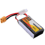 LinkMejor 7.4V 1500mAh 40C 2S Lipo Battery XT60 Plug