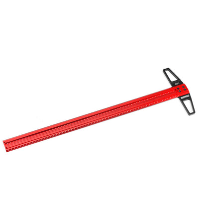 LinkMejor TS Precision Woodworking Line Scriber Marking T Ruler Aluminum Alloy Hole Positioning Marking Gauge 300/400/500/600/760mm