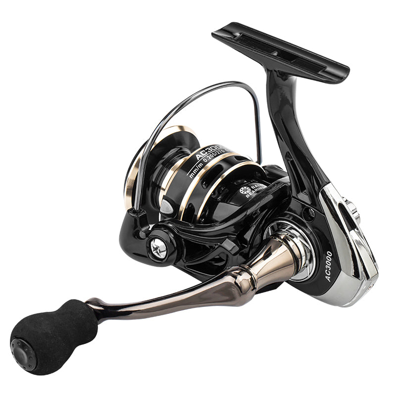 Spinning Fishing Reel AC4000-6000 Series Sea Rod Fishing Reel  5.2:1 High-Speed Gear Lightweight Reel Tackle Equipment Fishing Swivel Coil