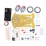 DIY D2-5 Intelligent Tracking Car Kit Patrol Car Electronic Production Kits