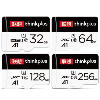 LinkMejor ThinkPlus High Speed TF Card 32GB/64GB/128GB/256GB U3 C10 A1 Micro SD Card Flash Card for Camera DV Driving Recorder