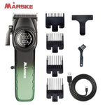 LinkMejor MS-5089 Professional Hair Clipper 7000RPM High Speed 180 Mins Runtime 4 Gears Lever Adjustable 2000mAh Long Battery Rechargeable Hair Trimmer with LED Digital Display for Home Salon Use