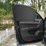 10 Strong Magnetic Full Light-Shielding Magnetic Car Curtains Magnetic Suction Type Non-Transparent Summer Sunscreen Car Sunshade