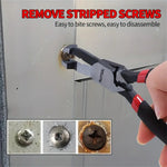 LinkMejor Woodworking Screw Extractor Pliers Stripped Screw Remover Tool with Non-slip Jaws for Quick Removal of Damaged or Rusted Fasteners