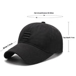 Men's Outdoor Baseball Cap Fashion Soft Adjustable Sun Protection Casual Hat for Spring Autumn Travel Daily Sports