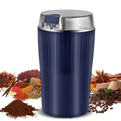 IPRee 8 Blades Coffee Bean Grinder Electric Electric Spice Food Processor Food Mixer 200W Powerful Spice Grinder Electric Grain Mills