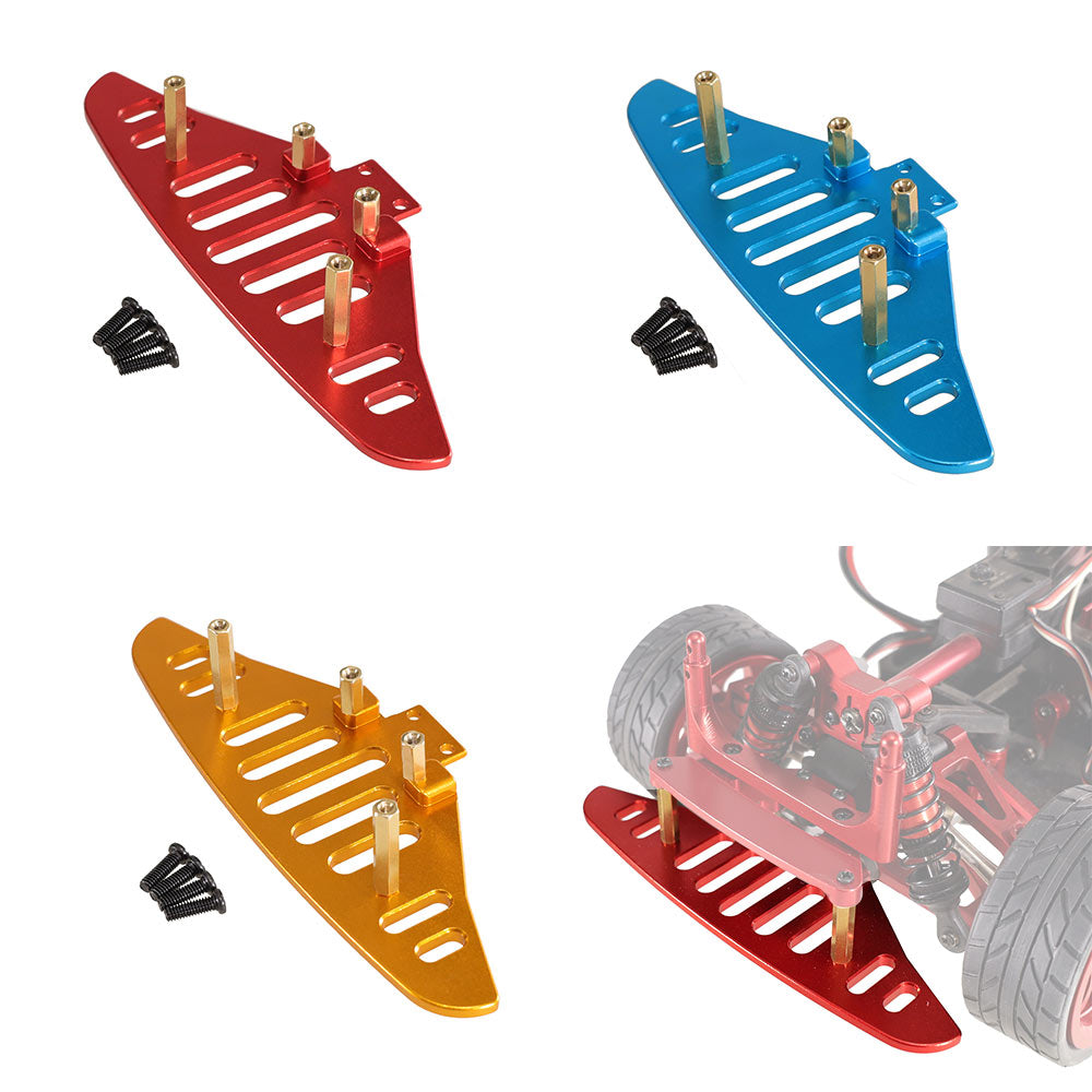 Upgrated Metal Parts Front Bumper Set for MJX 1/14 14301 14302 14303 RC Car Vehicle Model Accessories