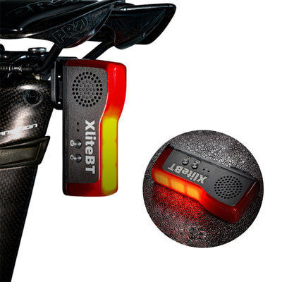 LinkMejor XliteBT Smart Brake-sensing Bicycle Taillight with Thief Alarm Type-C Charge Bike Rear Light LED Night Warning Bike Light