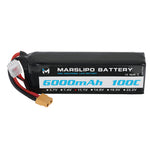 LinkMejor 11.1V 6000mAh 100C 3S Lipo Battery XT60 Plug for RC Drone