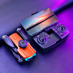 KDiRC K102 MAX WiFi FPV with Dual HD Camera 360° Obstacle Avoidance Optical Flow Positioning LED Brushless Foldable RC Drone Quadcopter RTF