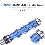 High-Grade Carbide Flush Trim Router Bit with 1/2" Round Shank Double Bearing Design for Woodworking Projects Ideal for Precision Trimming & Template Work