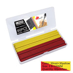 60 Pieces Carpenter Pencil Lead Refills 2.8mm Break Resistant Leads for Construction and Woodworking Pencils