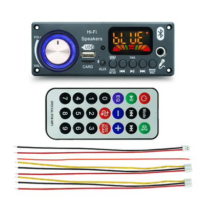 D185BT Wireless Preamp Amplifier Board Bluetooth MP3 Radio Decoder Module Support Remote Control