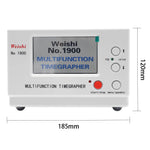 WeiShi No.1900 Timegrapher Watch Tester for Repairers Frequency Diagram Rate Deviation Amplitude Be-at Error Measurement Color LCD Screen Watch Testing Tool