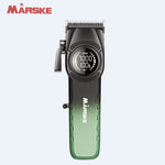 LinkMejor MS-5089 Professional Hair Clipper 7000RPM High Speed 180 Mins Runtime 4 Gears Lever Adjustable 2000mAh Long Battery Rechargeable Hair Trimmer with LED Digital Display for Home Salon Use