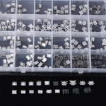 240PCS 24 Models Micro USB Connector Socket Jack USB Interface Connection Set Kit