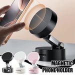 Double Sided Suction Cup Desktop Magnetic Phone Holder Lazy Multi-functional Foldable Storage Holder Vacuum Suction Phone Holder