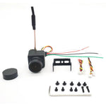 SLONWAKE FPV AIO RC Micro Camera 5.8G 48CH 400mW VTX FPV Transmitter with 2.5mm Lens CMOS 1200TVL Support OSD 2-4S Power for FPV Racing Drones