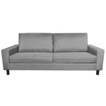 3-Seater Sofa Light Gray
