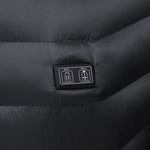 LinkMejor 9 Areas Electric Heated Vest for Men Women Washable Outdoors Winter Warm 2-control Heating Clothing