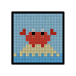 LinkMejor Pixel Display Screen Bluetooth Pixel Light Table With Pixel Photo Frame Diy Mosaics Pixel Style Wall-Mounted Pixel Screen Smart LinkMejor Pixel Display