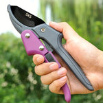 1PCS Stainless Steel Pruning Shears Ambidextrous Design Comfortable Grip Ideal for Arthritic Hands Gardening Tool