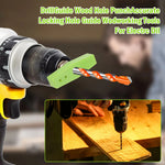 Drill Hole Position Light Locator Plastic Drill Guide Light Locator No Blocking Viewing Drill Bit Hole Punching Light Locator