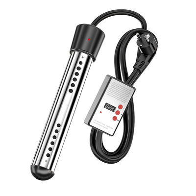 Tevorex 3000W Electric Intelligent Timing Heater Boiler Water Heating Element Immersion Suspension Water Heater Bathroom Swimming Pool
