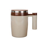Comfook 400ml USB Rechargeable Automatic Mixing Cup 7000rpm Motor with LCD Digital Display For Coffee Milk Grain Oat Magnetized Stirring