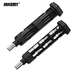 LinkMejor JM-8197 16-Piece CR-V Screwdriver Set with Phillips Slotted Tri-wing and Hex Bits Multi-Function Household Tool Kit