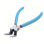 Heavy Duty Iron Diagonal Pliers Multifunctional Wire Stripping Tool Car Clip Rivet Tightening Electrical Work Ergonomic Handles Precision Cutting Spring Assisted Mechanism