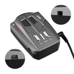 Car Radar V9 360°GPS Speed Police Safe Detector Voice Alert Laser 800m