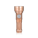 Lumintop GT NANO V3.0 700LM 400M Copper Thrower Flashlight Mini LED Keychain Light With 10280 Lithium Battery USB Type C Rechargeable Mini Torch Camping Lantern Outdoor Light