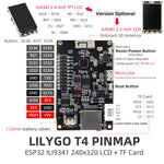 LinkMejor® TTGO T4 V1.3 ILI9341 2.4 inch LCD Display Backlight Adjustment CH9102F ESP32 Development Board WIFI Wireless Bluetooth Module
