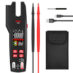 LinkMejor U6 Digital Clamp Fork Multimeter AC/DC Voltage Current Tester with Infrared Temperature Measurement & Safety Features