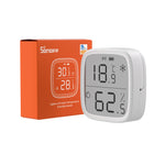 LinkMejor SNZB-02D Zigbe LCD Smart Temperature Humidity Sensor APP Control Real-time Monitoring Work with ZB Bridge-P/ ZB Dongle/ NS Panel