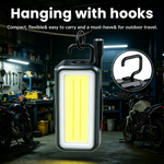 Bikight K587 2000mAh Rechargeable COB LED Work Light Stepless Dimming Magnetic Base IPX4 USB Charging Emergency Power Bank