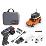 LinkMejor 6405 6405-C 1/64 2.4G FPV RC Car Wifi Camera Photos Videos VR App Control Built In Gyro Drift Desktop Micro 3 Speed On-Road Mini Full Proportional Vehicles Models Toys