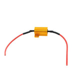 2pcs 50W 6Ω Car LED Canbus Load Resistors Automobile Turn Signal Flashlight License Plate Lamp Resistance Decoder