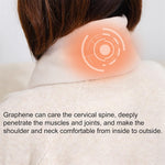 LinkMejor USB Charging Heated Scarf 3 Settings Temperature Levels Soft Comfy Fabric Thermal Electric Heating Neck Wrap