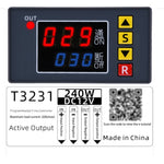 T3231 110V-220V 12V/24V Digital Time Delay Relay LED Cycle Timer Control Switch Adjustable Timing Relay Time Delay Switch