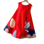 LinkMejor Women Holiday Fashion Round Neck Graphic Printed Tanks Casual Crew Neck A-Line Vests Tops