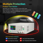 LinkMejor RD6012 720W Completed Set USB Digital Control AC to DC Adjustable Bench Variable Power Supply 60V 12A Battery Charging